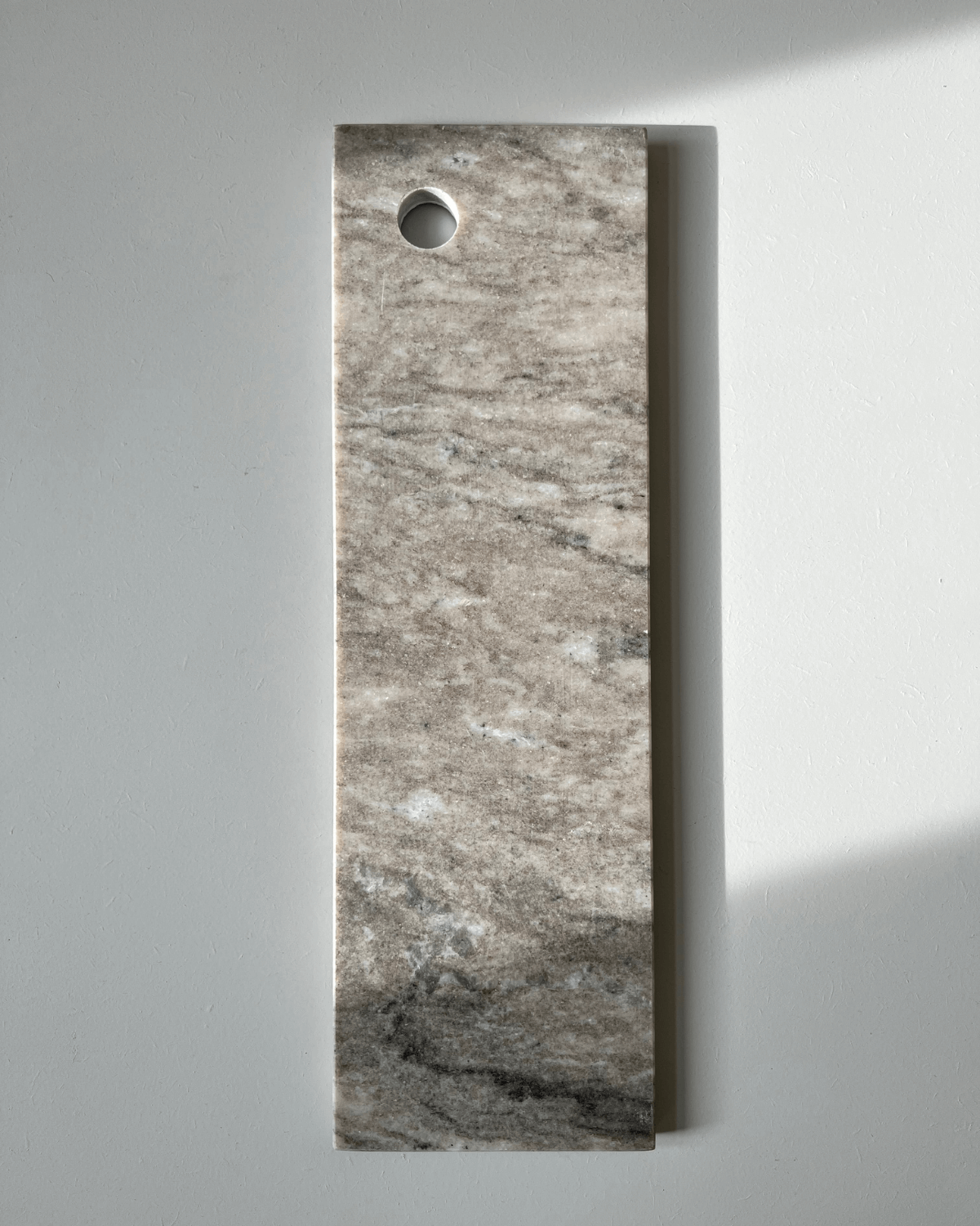 Marmorbakke, Marmorplade, Kerteminde, marmor, 45x14 cm, Humdakin