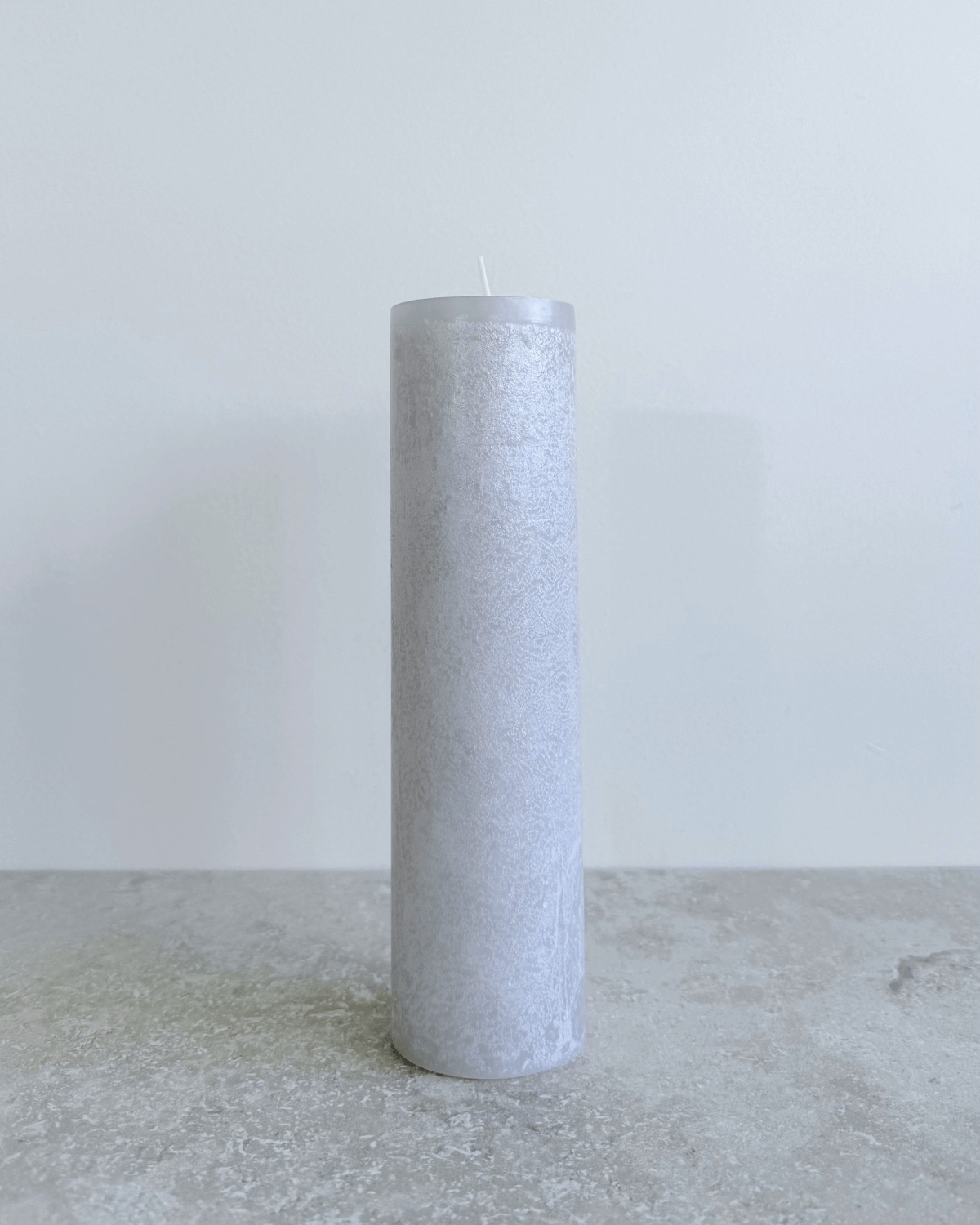 Bloklys, Lysegrå, Light Grey, 20x5cm, Vance Kitira