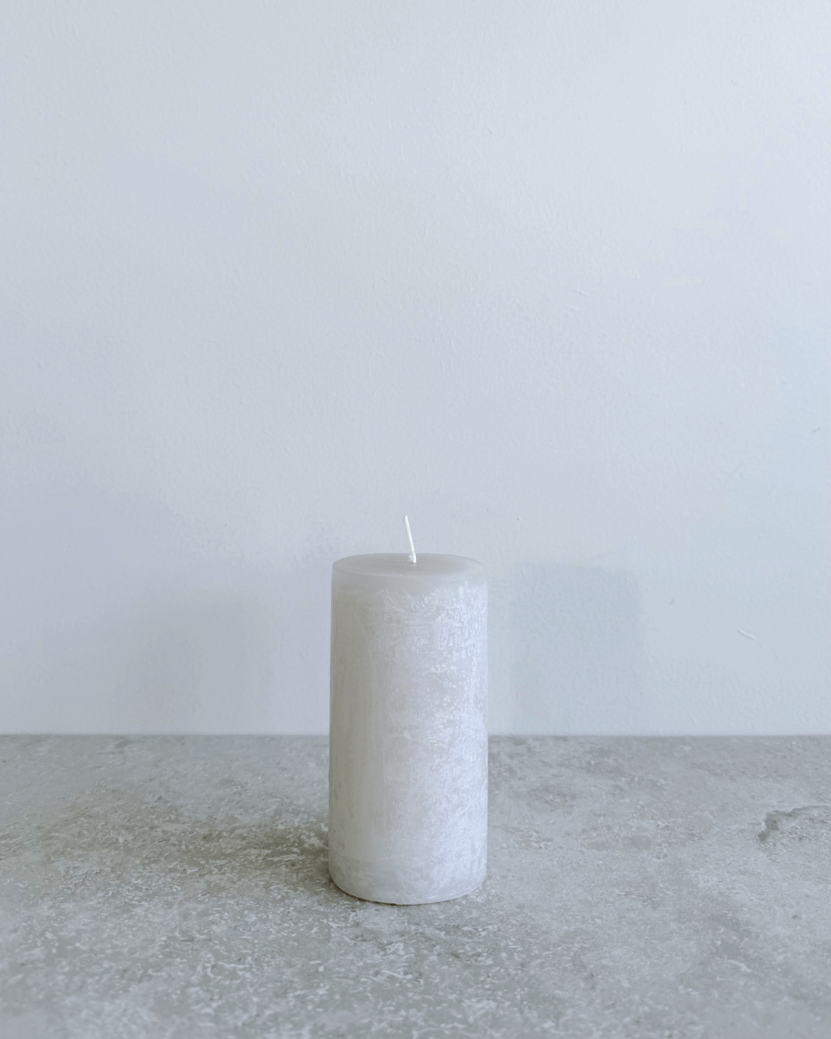 Bloklys, 10x5cm, Smokey Grey, Vance Kitira, Varm grå