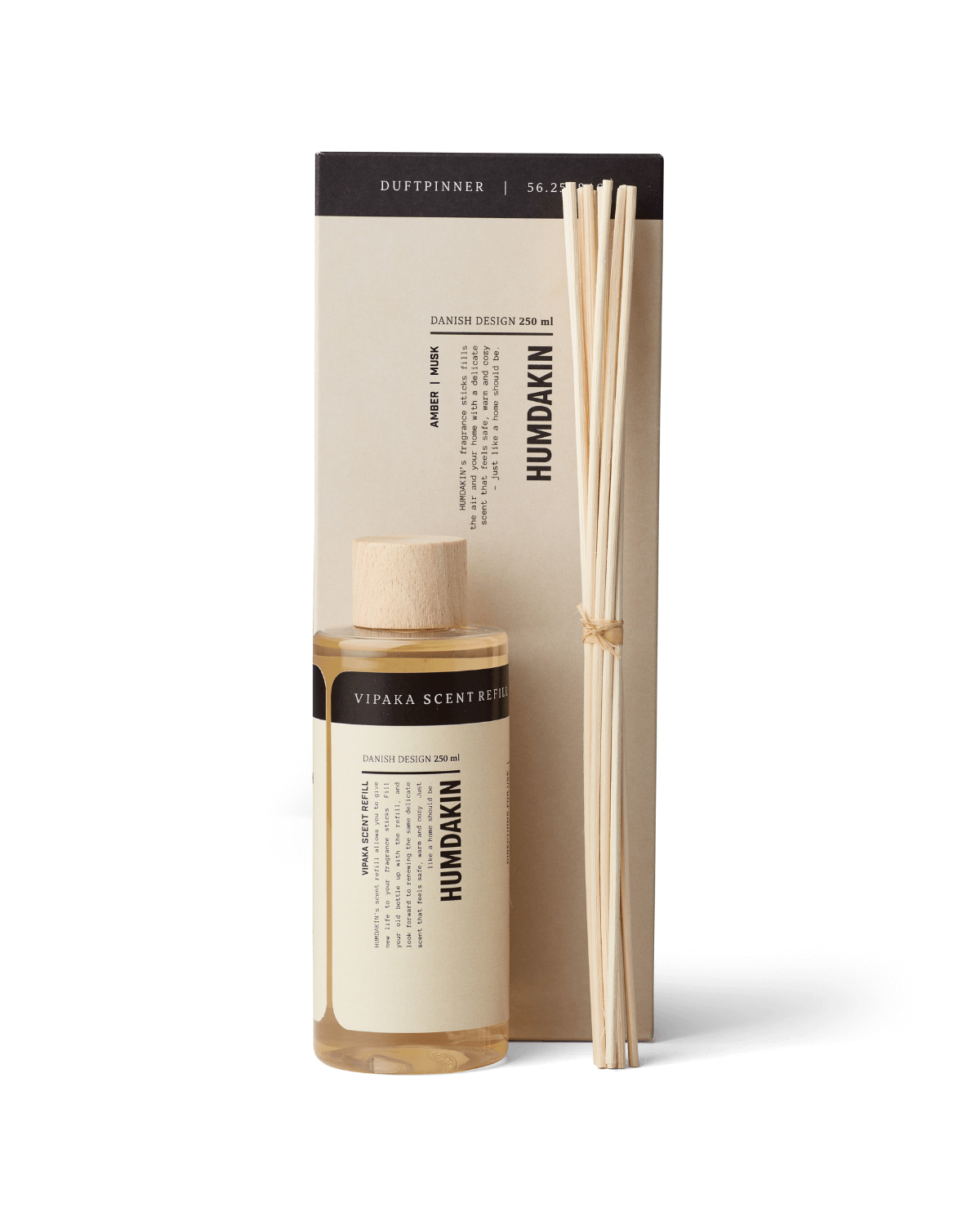 Vipaka, duftpinde, refill, 250 ml, Humdakin