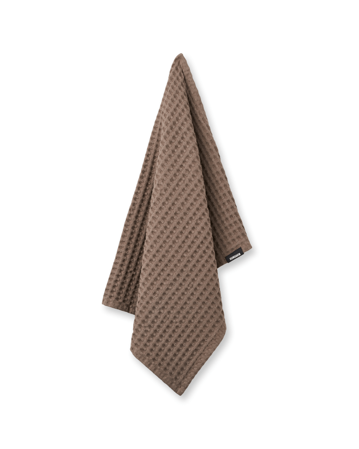 Håndklæde, vaflet, brunt, Humdakin
