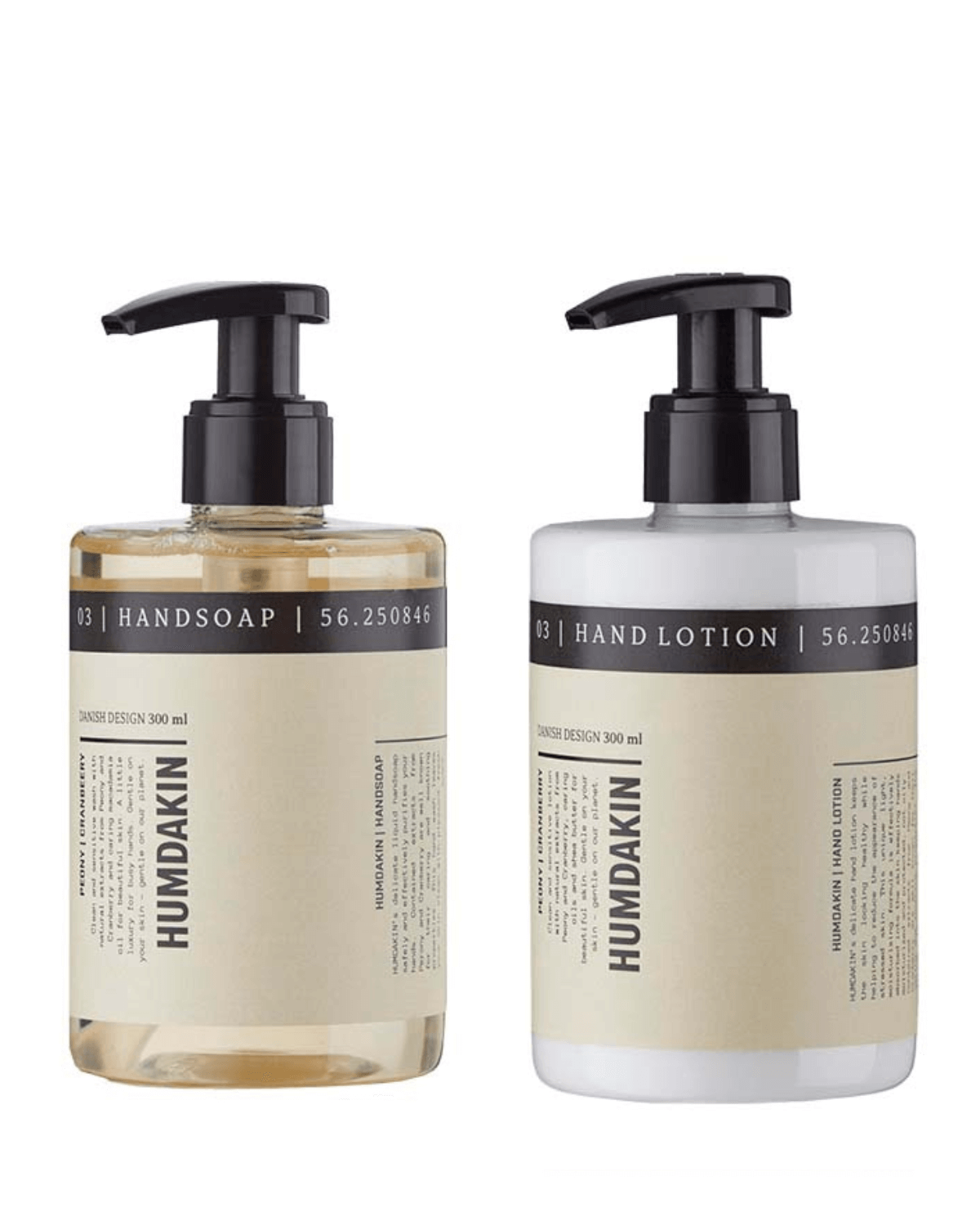 Håndplejekit, pæon, tranebær, håndsæbe, Håndcreme, Hånd lotion, Humdakin