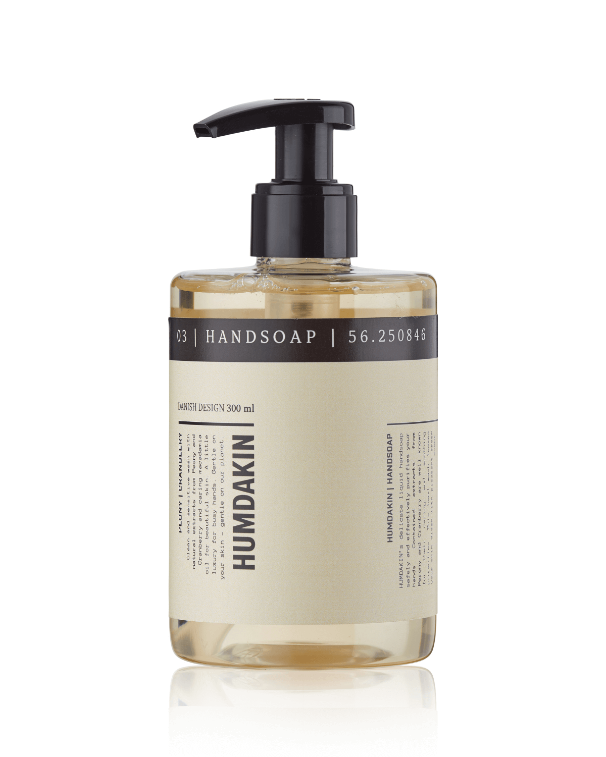 Flydende håndsæbe, 03, pæom, tranebær, Humdakin