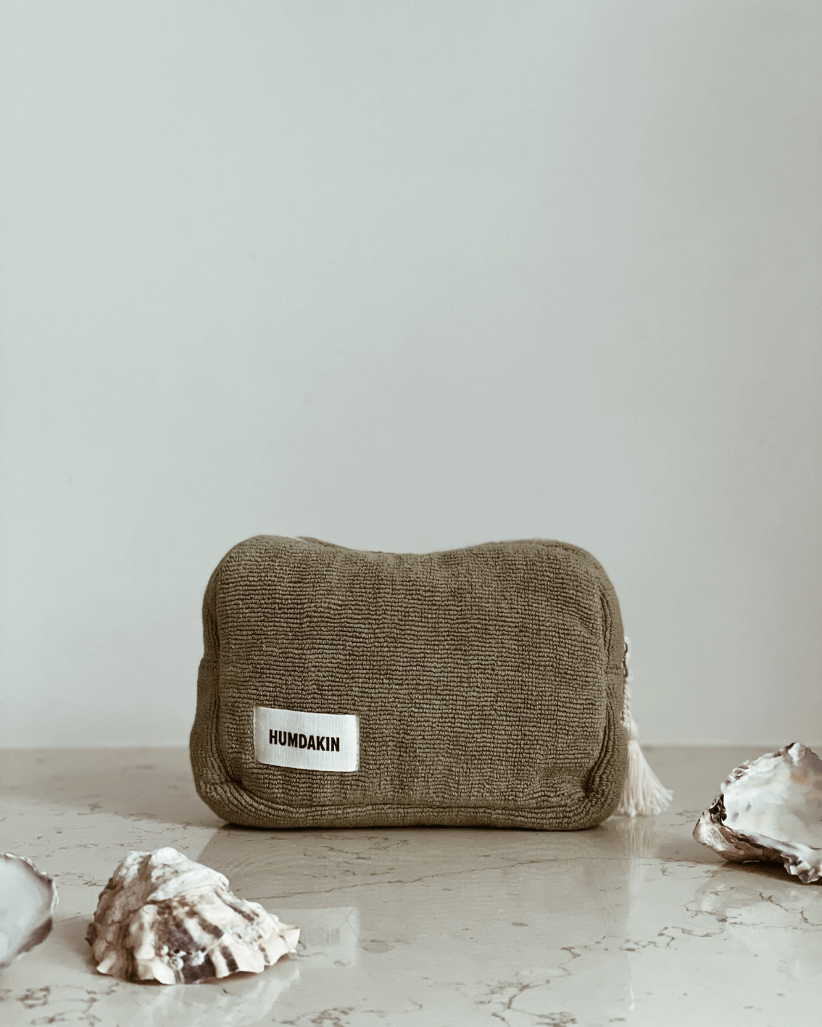 Kosmetikpung, makeuptaske, Green tea, støvet grøn, Humdakin