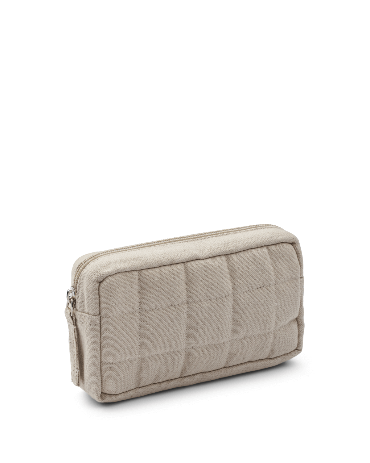 Kosmetikpung, light stone, quilt, lille, Humdakin