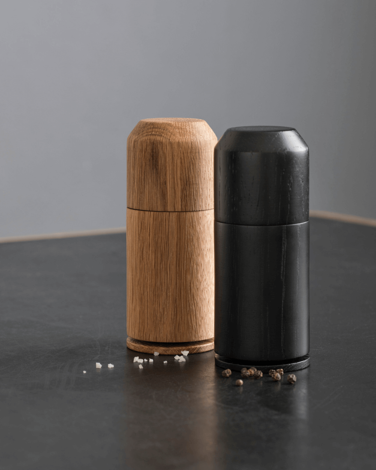 kværn, salt, pepper, sort, eg, crush me
