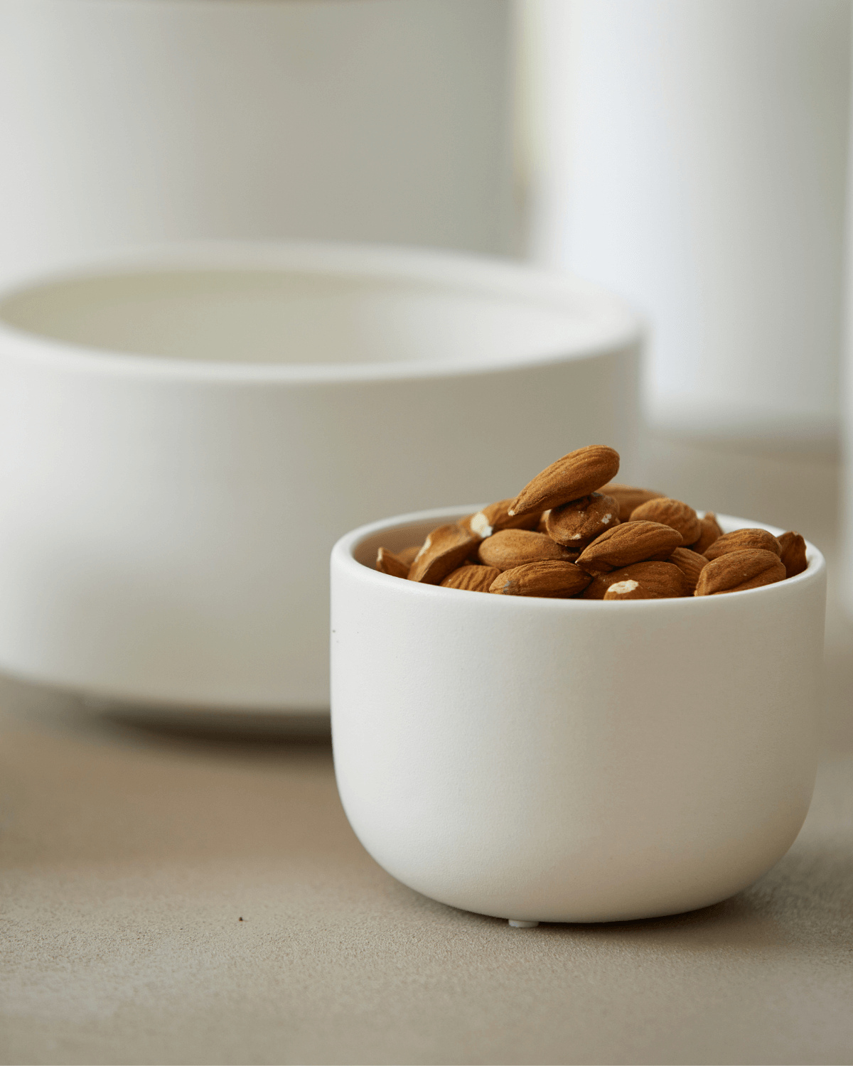 Skål, snackskål, andrea, hvid, Oohh, keramik,