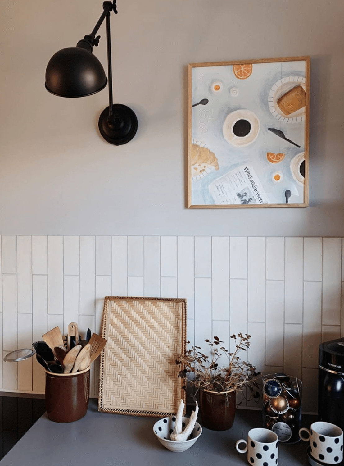 Soendagsmorgenbord-Kunmotiv_taisho_plakat_køkken