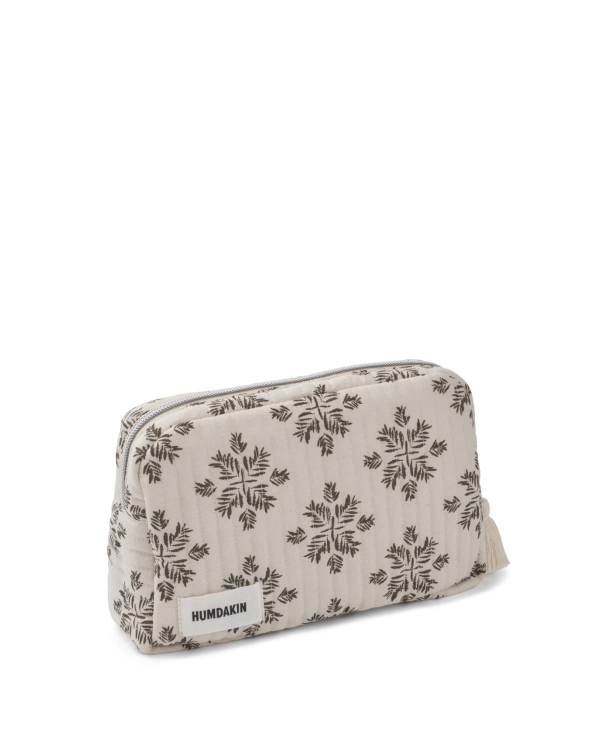 Toilettaske, monogram, bomuld, print, Humdakin, Evergreen