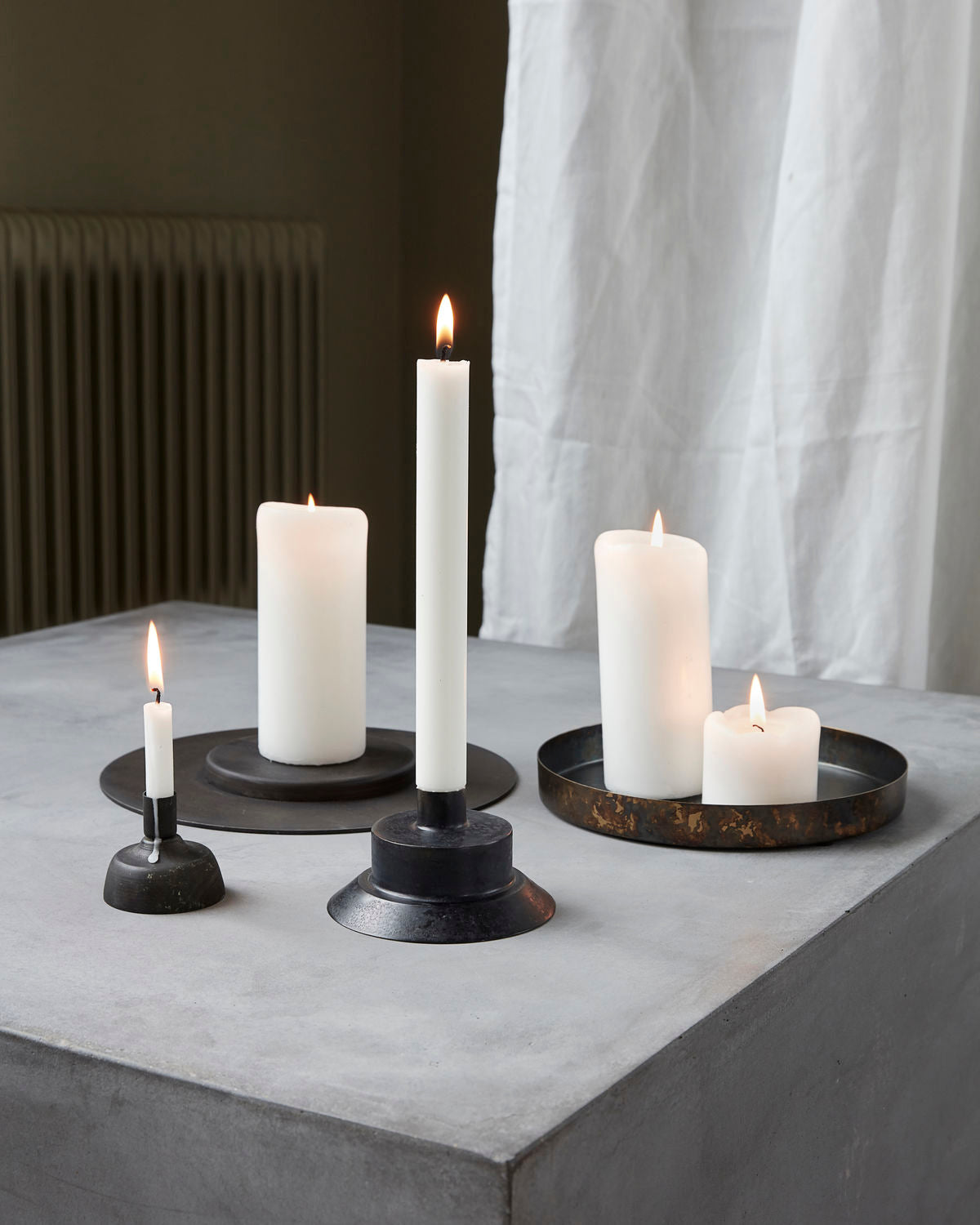 Metal bakke, dekorationsbakke, 20 cm, House Doctor