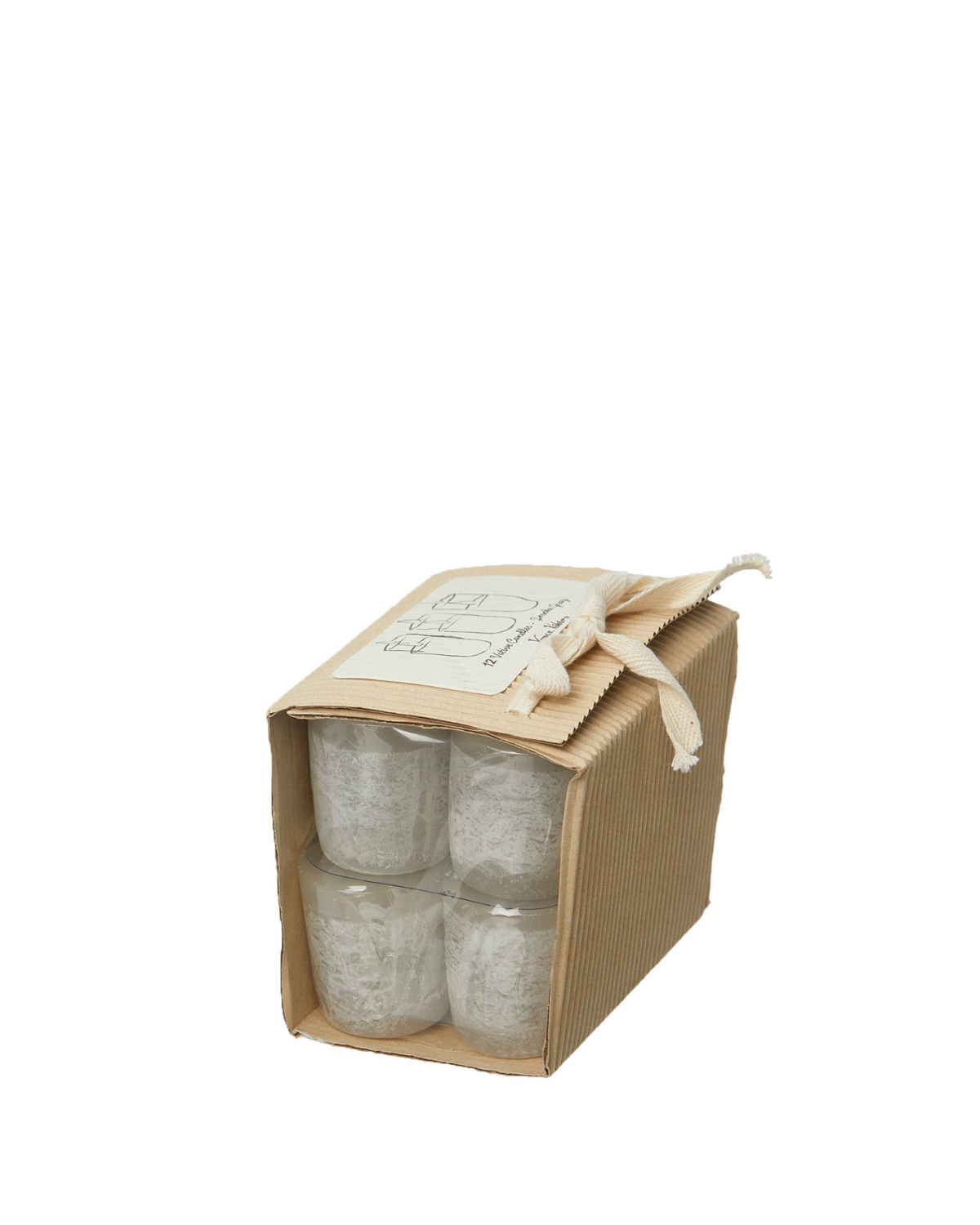 Fyrfadslys, smokey grey, vance kitira, bloklys