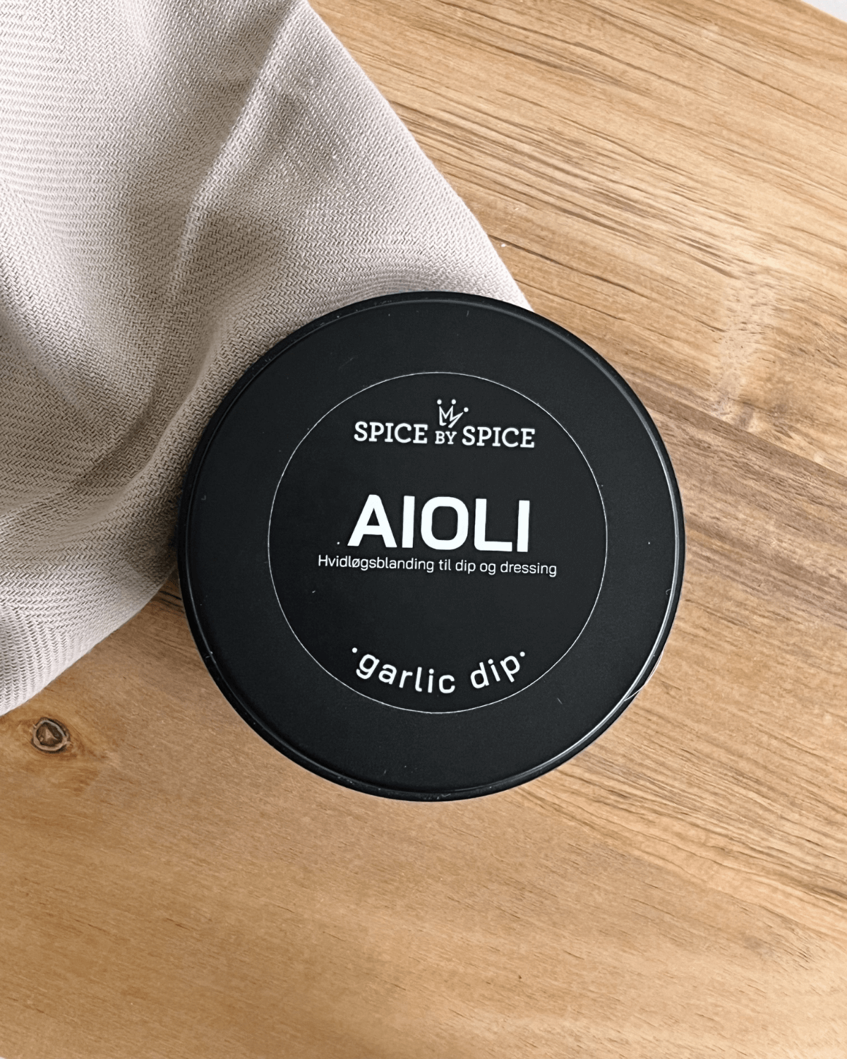 Aioli, spice by spice, Aioli pulverblanding, dip, dressing, hvidløg