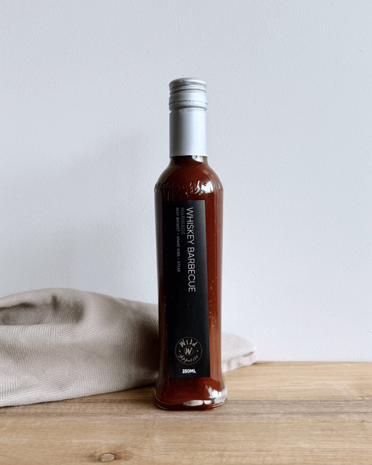 bb sauce, whiskey barbecue sauce, 250 ml, Spice by Spice, Wild Appetite
