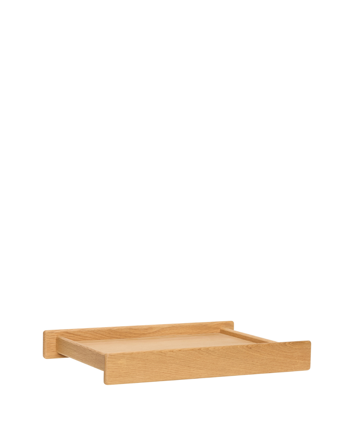 Less bakke i natur træ fra Hübsch med afrundede hjørner