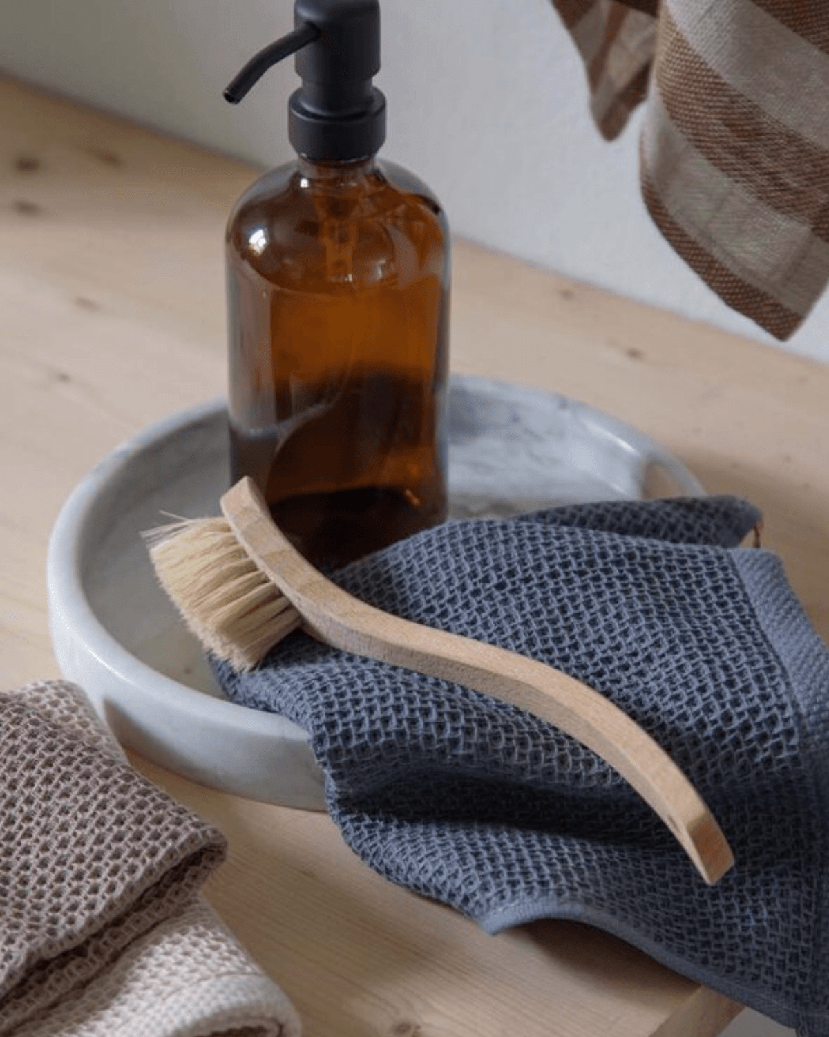 Bakke, Marbi Marmor, hvid ø 22 cm