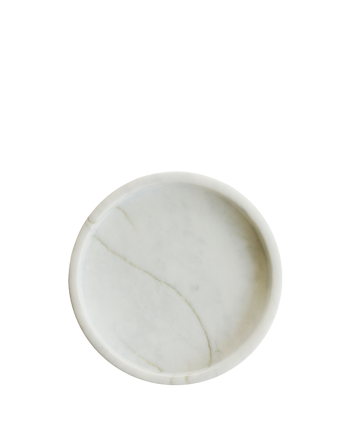 Bakke, Marbi Marmor, hvid ø 22 cm