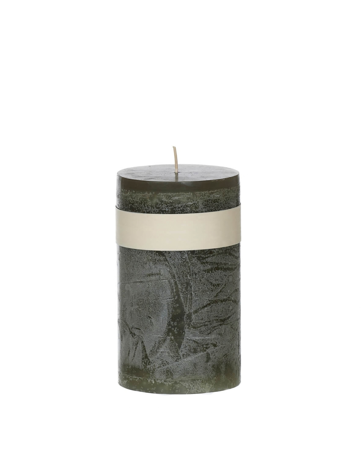 Bloklys, Burnt Olive, 15 cm