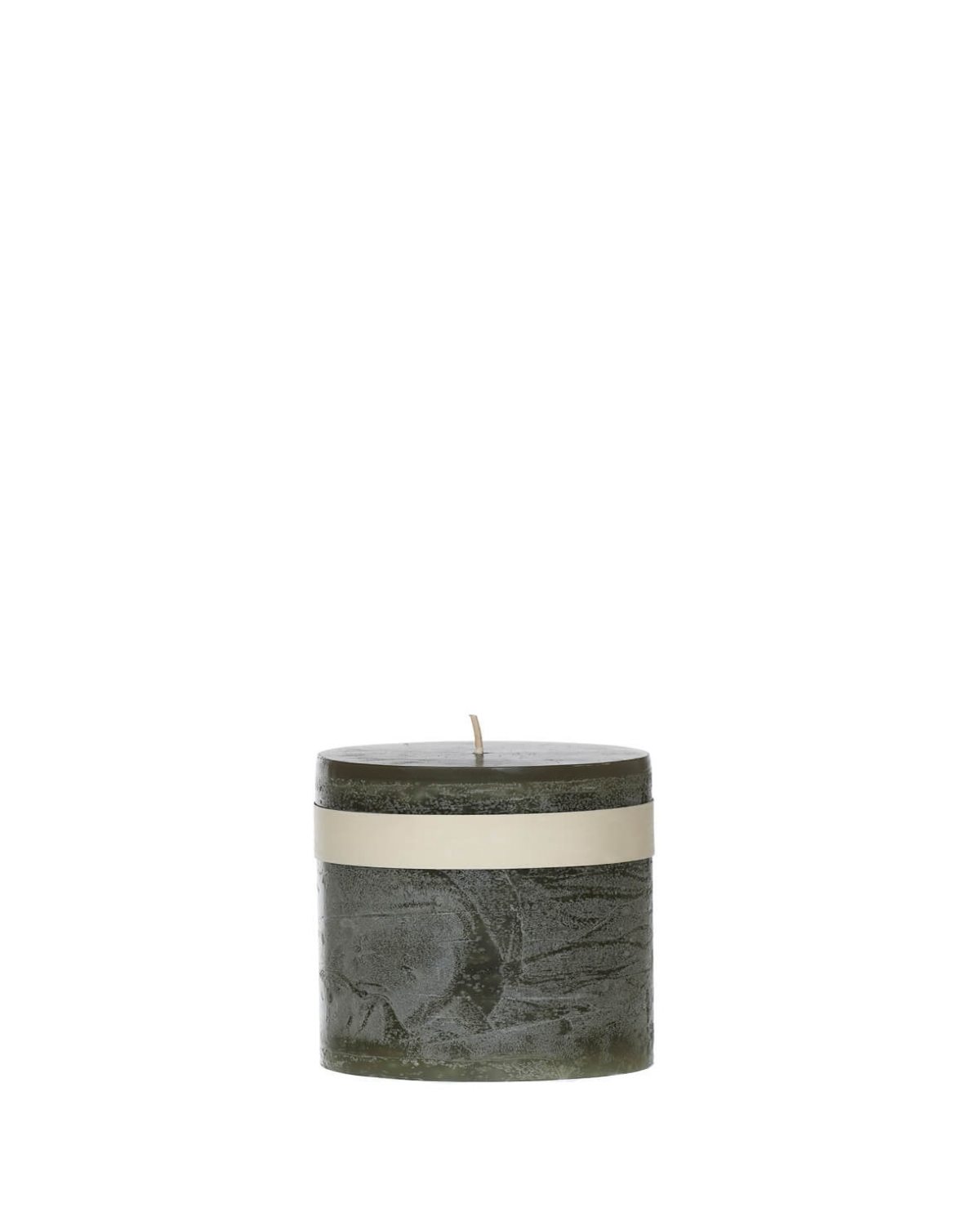 Bloklys, Burnt Olive, 7,5 cm
