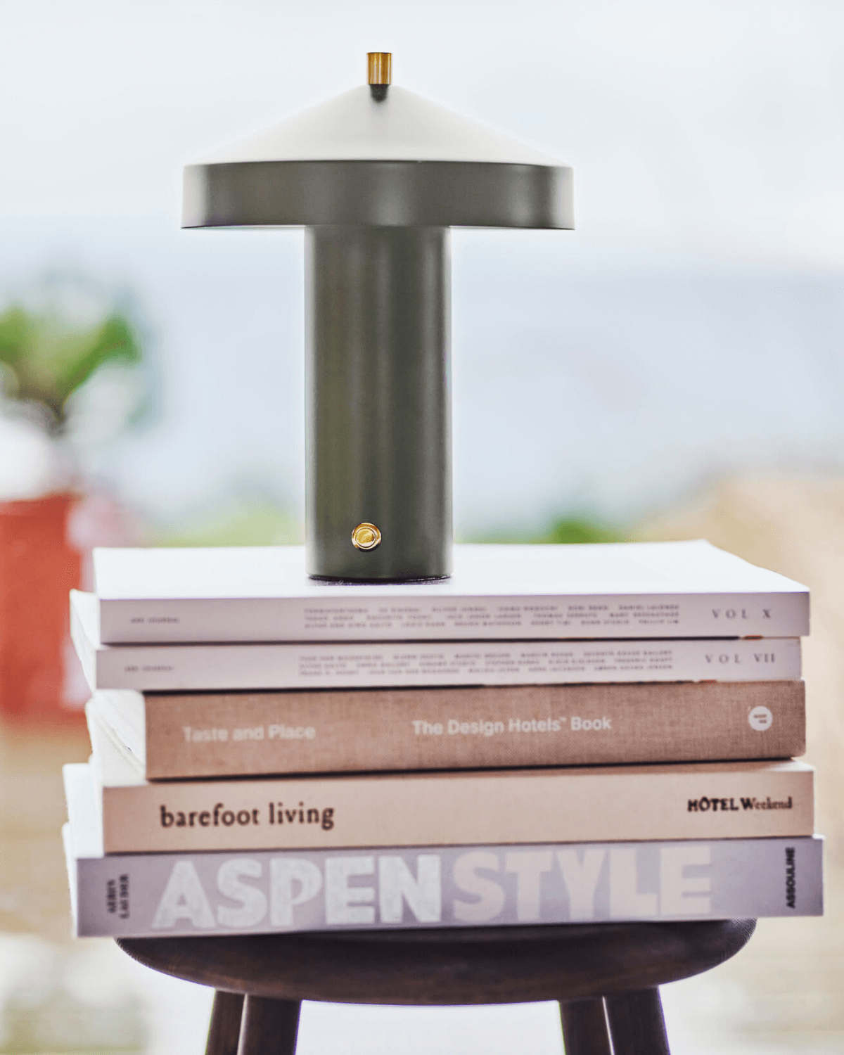 Bordlampe, Hatto, LED lampe, Oliven, OYOY Living Design