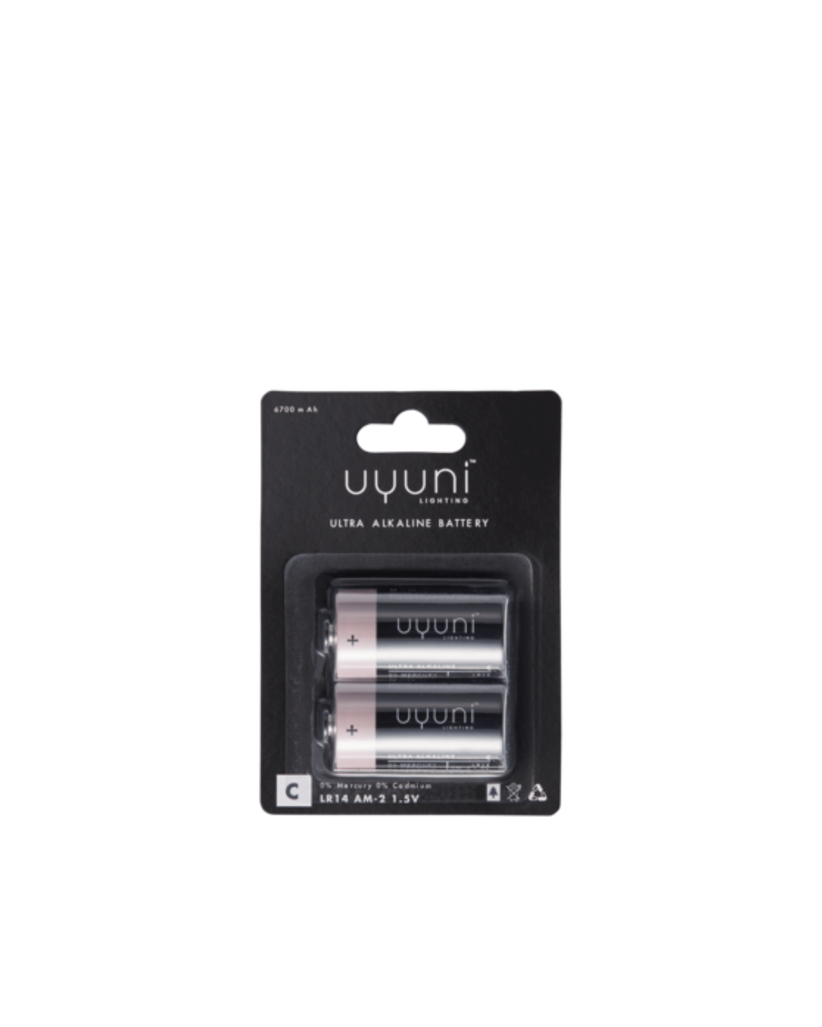 Batterier, C, 2pak