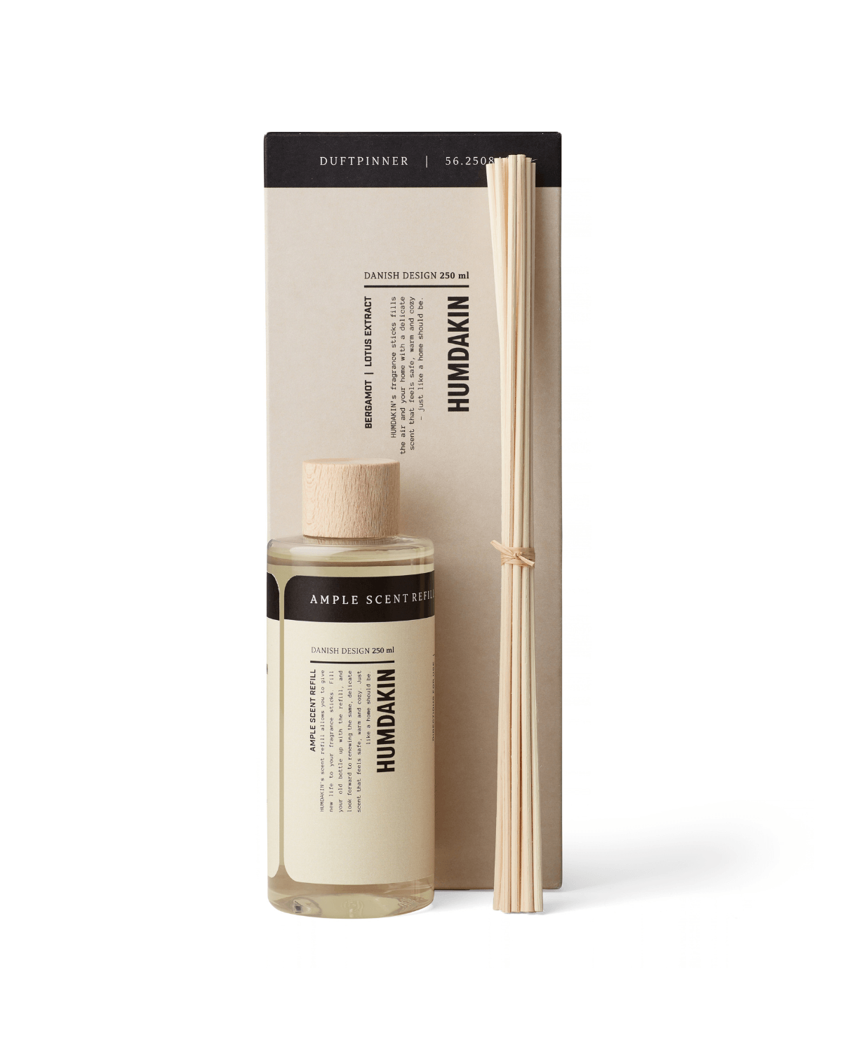 Humdakin Ample duftrefill 250 ml til genopfyldning af duftpinde