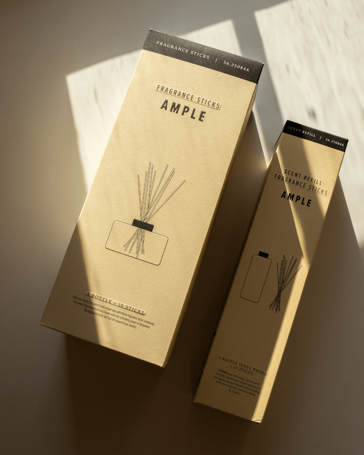 Duftvæske refill 250 ml fra Humdakin i duften Ample