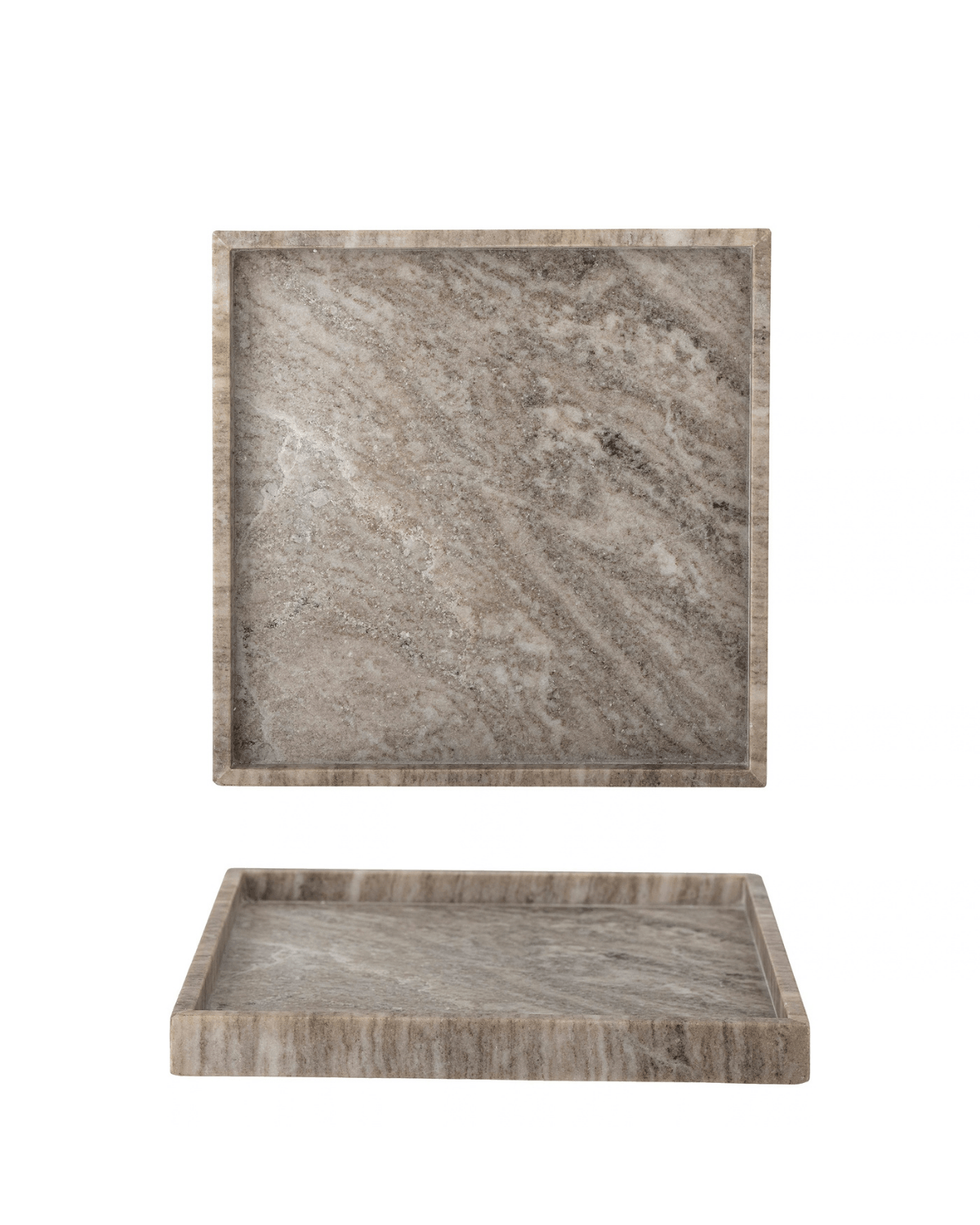 Bakke, Majse, Brun marmor - 35x35 cm