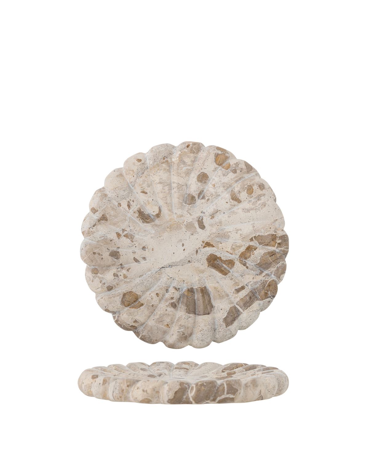 Fad, marmor, muslingelook, Bloomingville