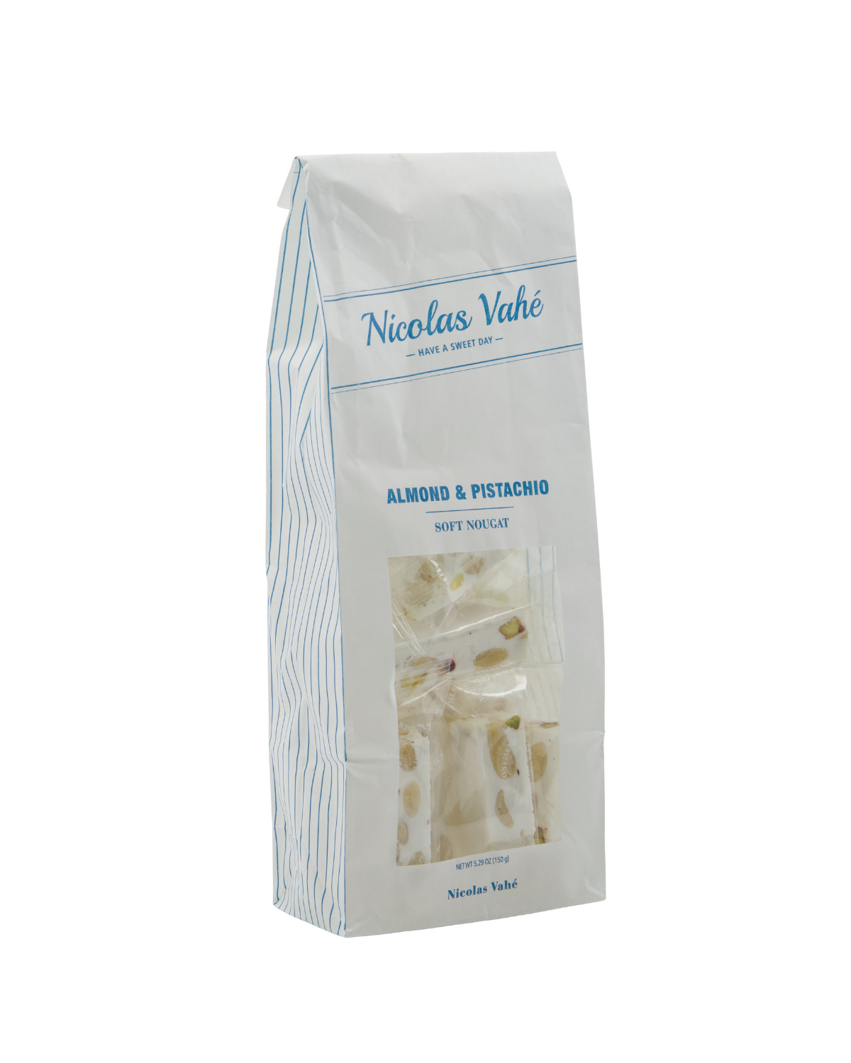 Fransk Nougat, Mandler & Pistachie, 150g