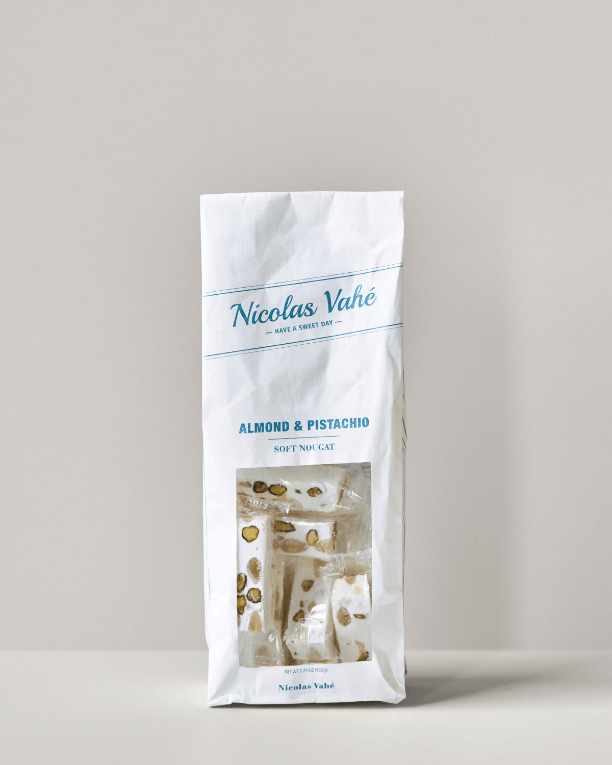 Fransk Nougat, Mandler & Pistachie, 150g