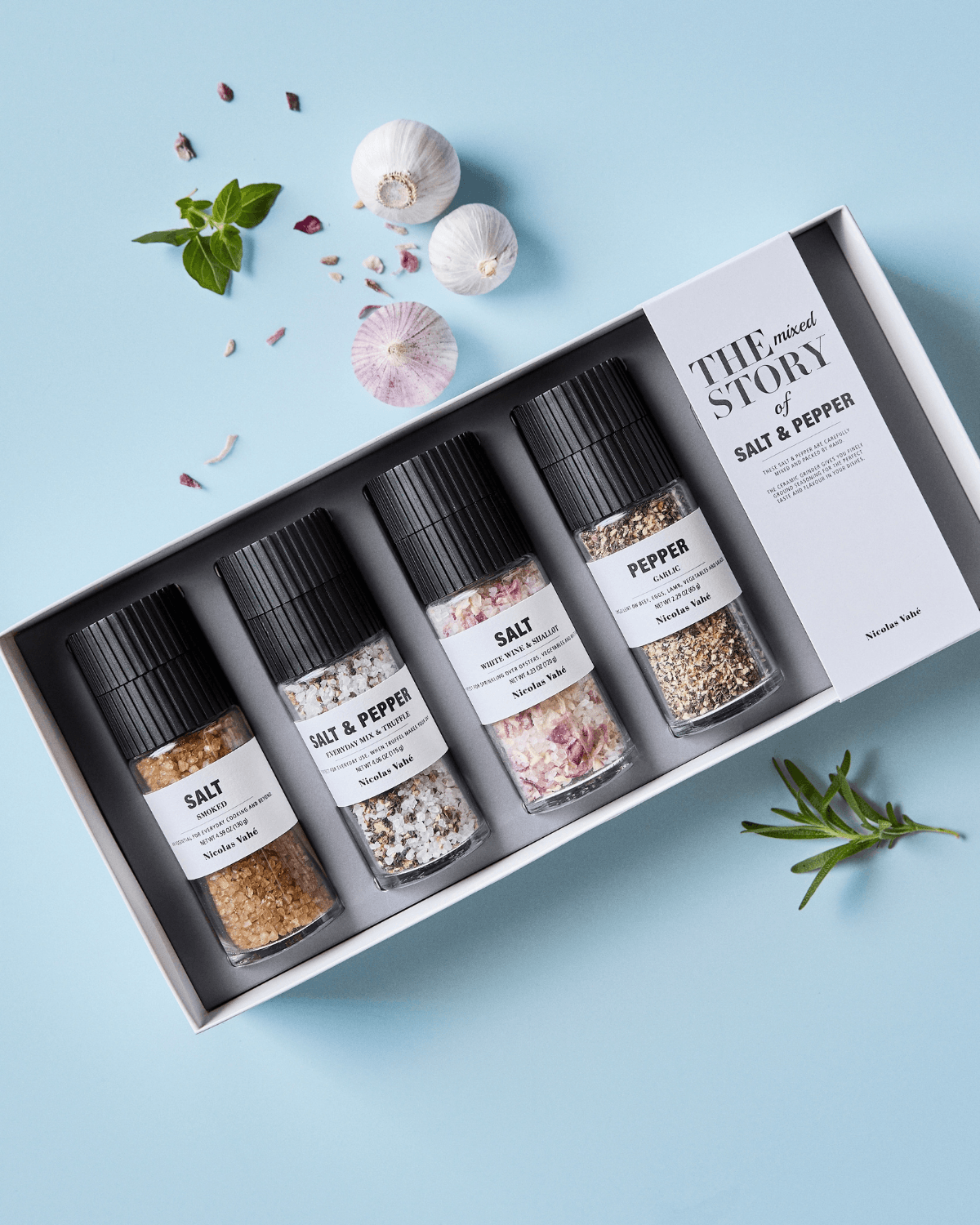 Gaveæske, Salt & Peber, The Mixed Story