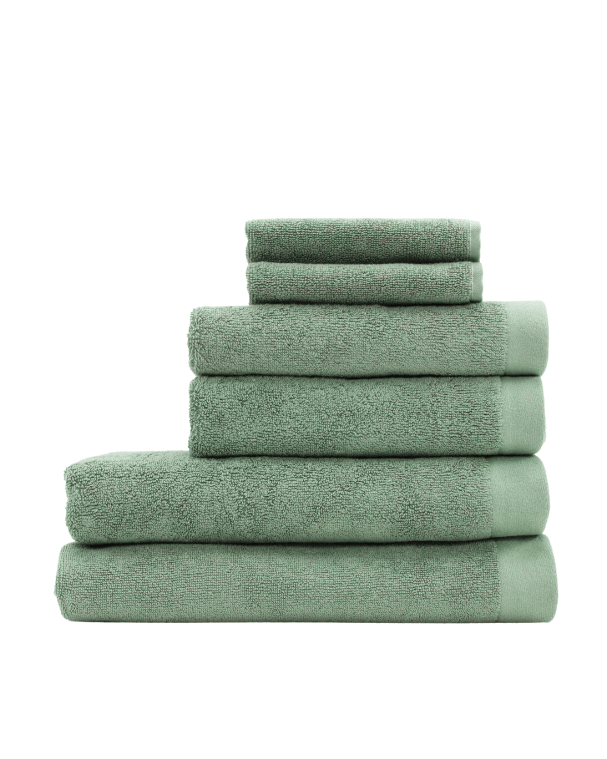 Håndklæde, Frotté, Mørkegrøn, Sekan