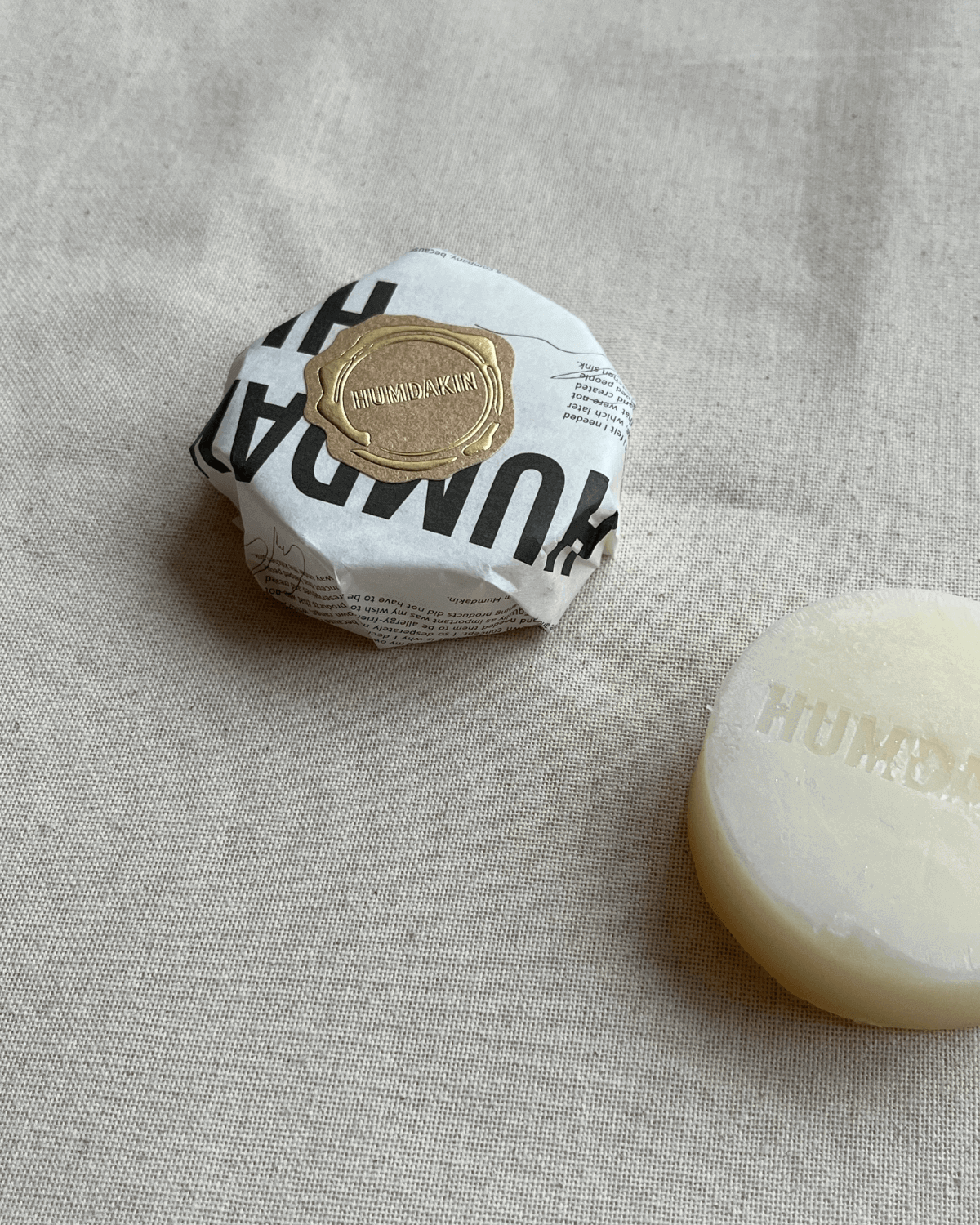 Humdakin håndsæbe som bar med duften 01 