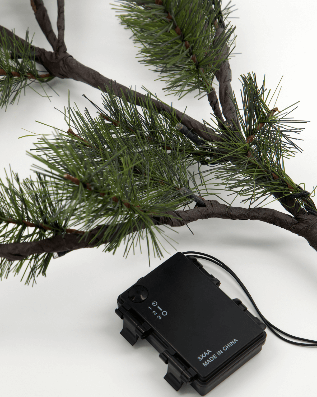 Grangren, batteri, gran, lyskæde