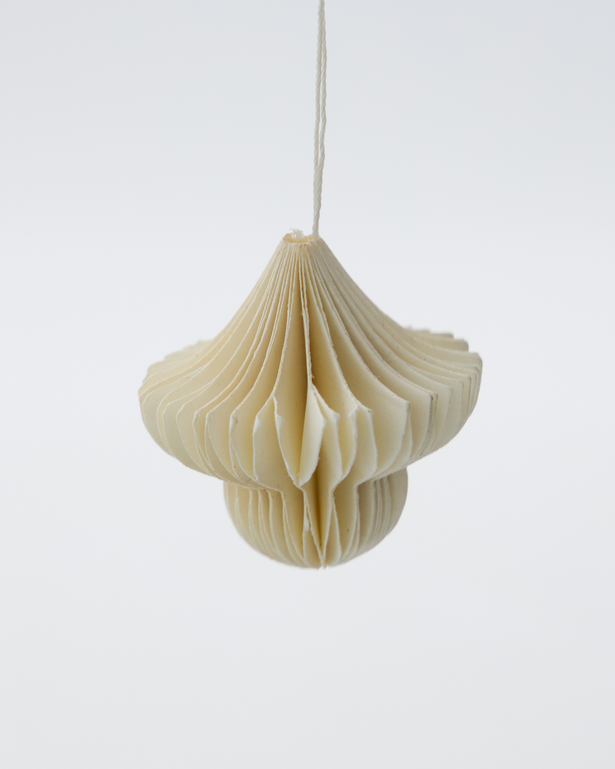 Comb, detalje, papir, klassisk julepynt, hvid