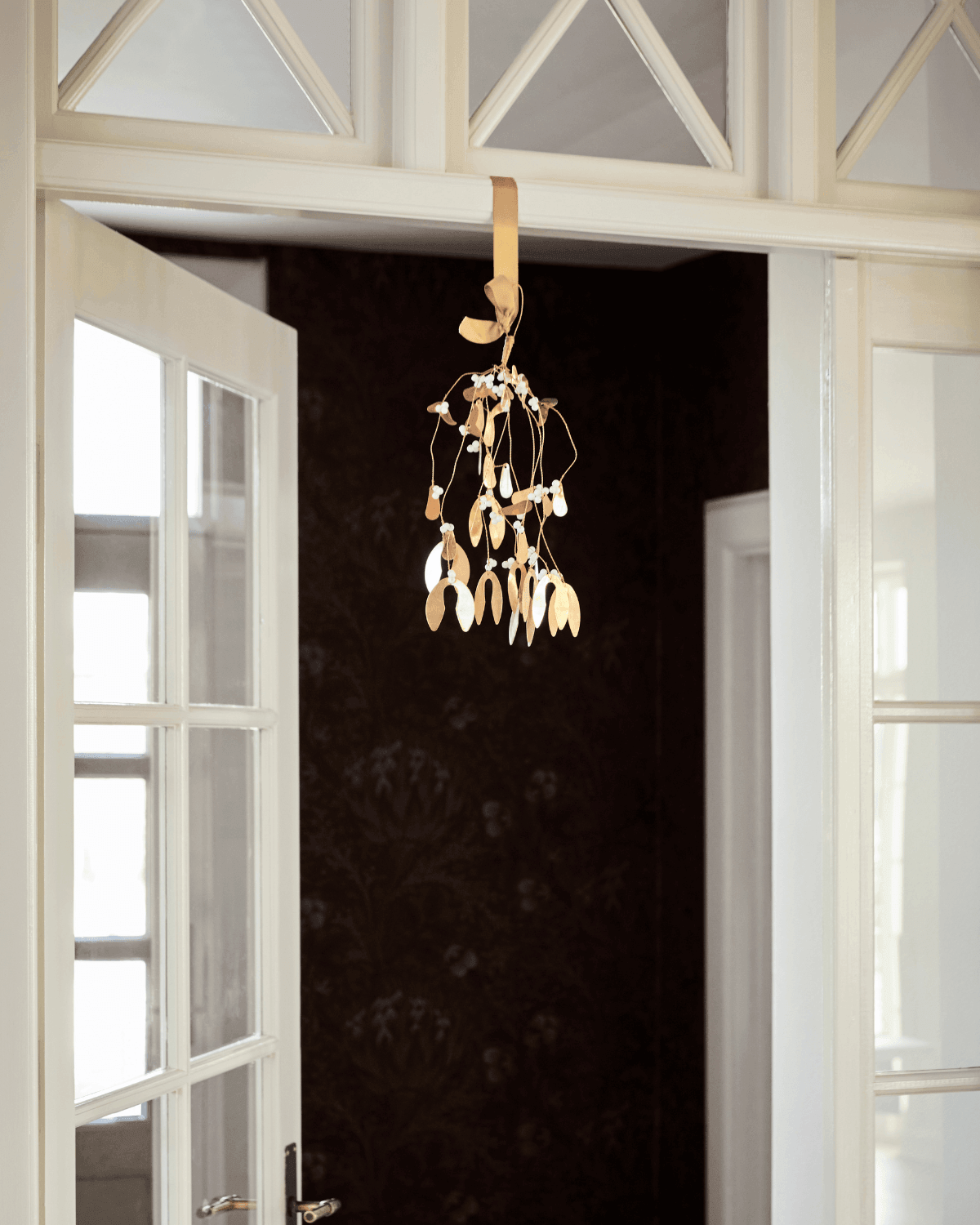 Julepynt, Mistelten, Messing