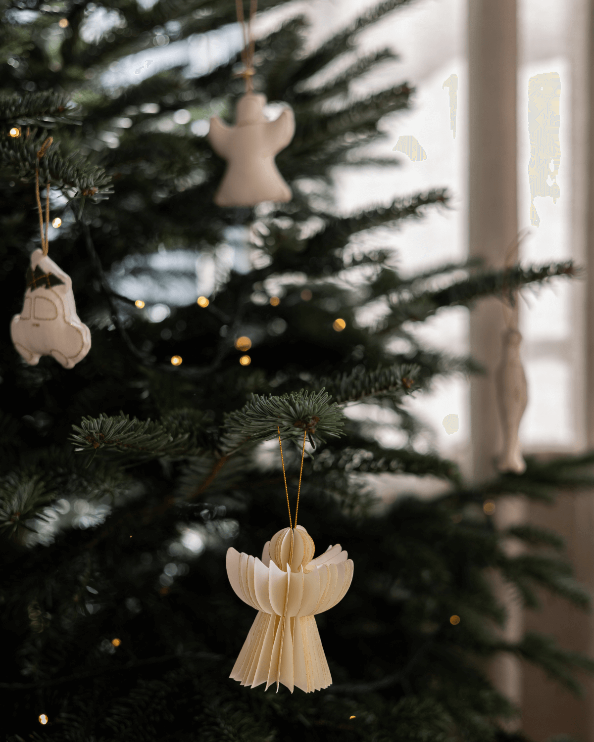 Juletræspynt, juleornamenter, Papirpynt, Humdakin