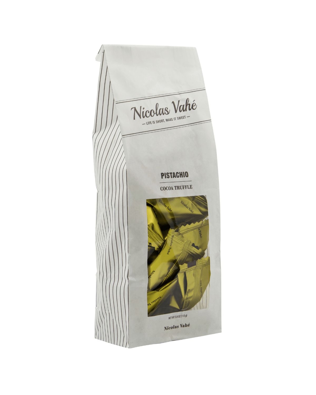 Kakaotrøfler, Pistacie, 110g