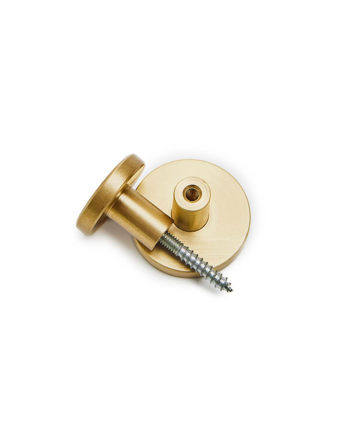 Knage, Dot, Messing ø 2,5 cm