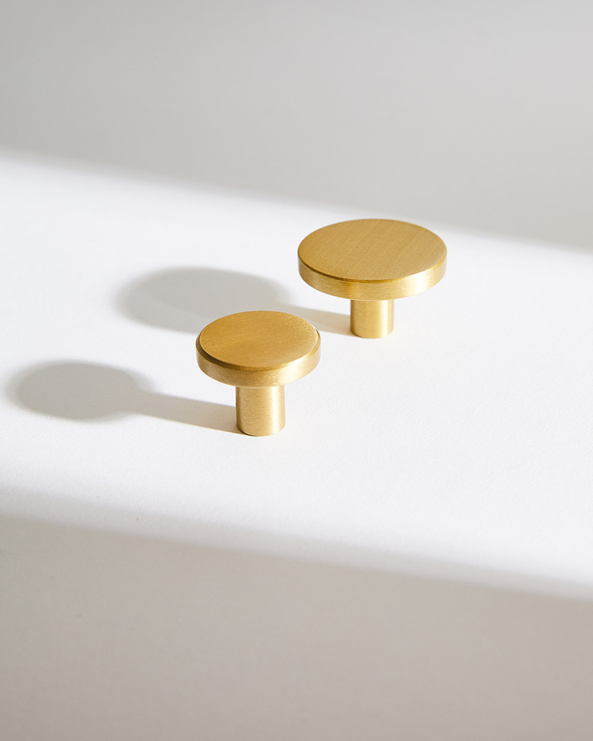 Knage, Dot, Messing ø 2,5 cm