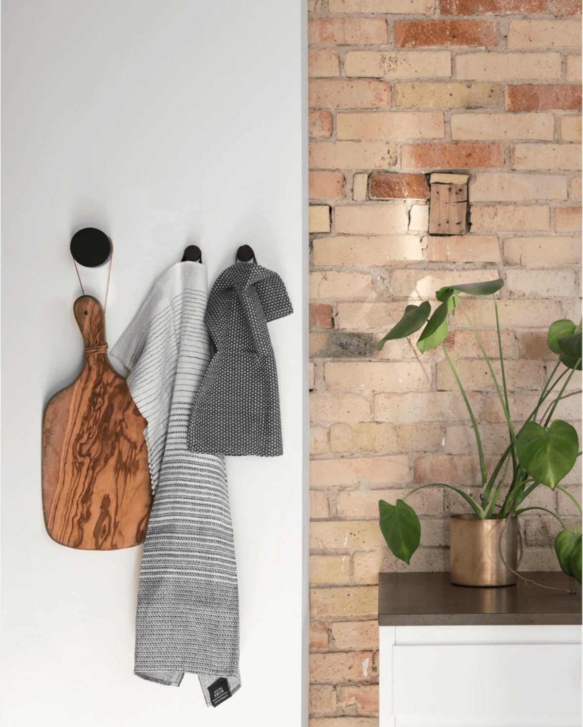 WoodKnot, sort, stemning, ekta, knage