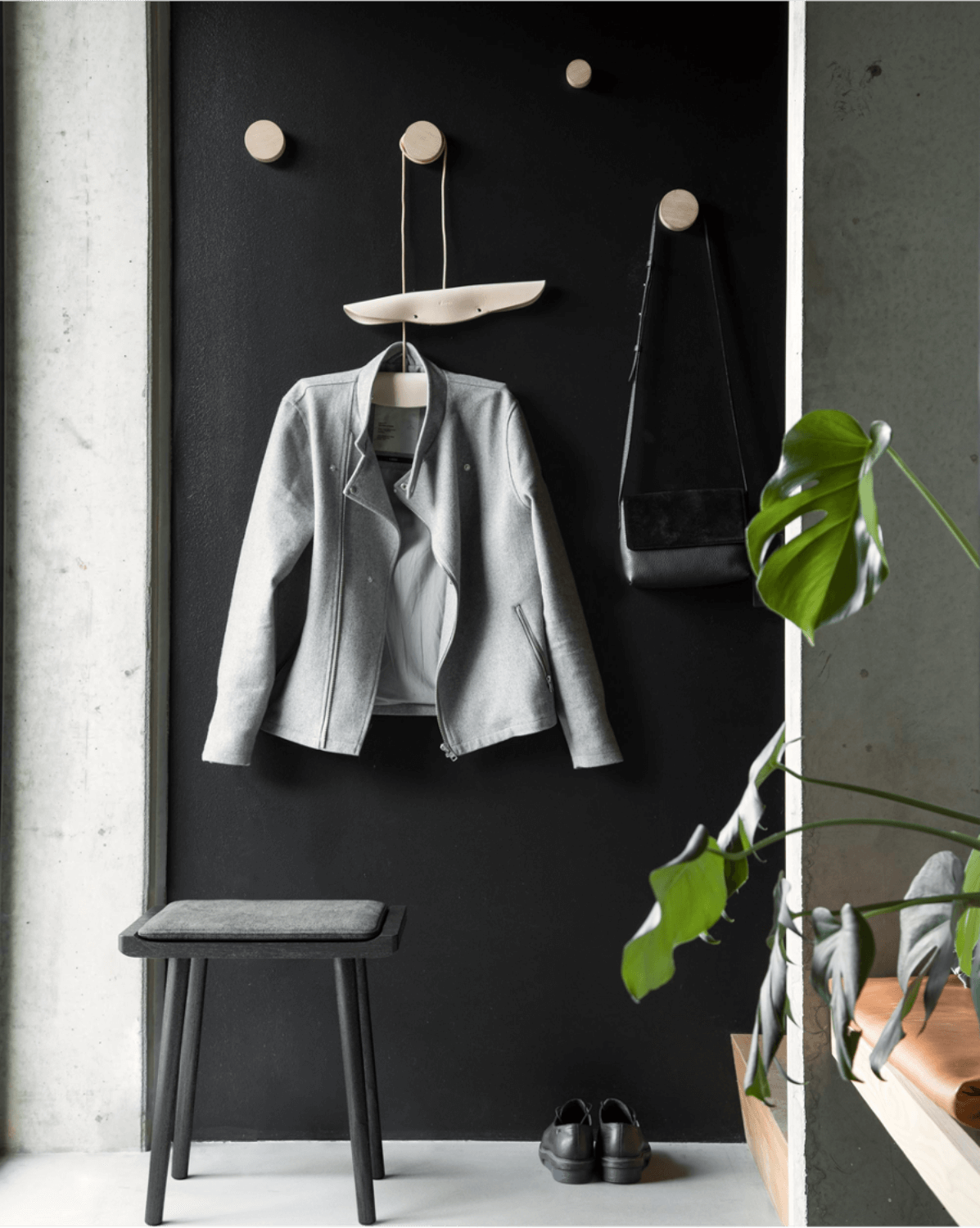 Knager, WoodKnot, medium, natur, EKTA, entré