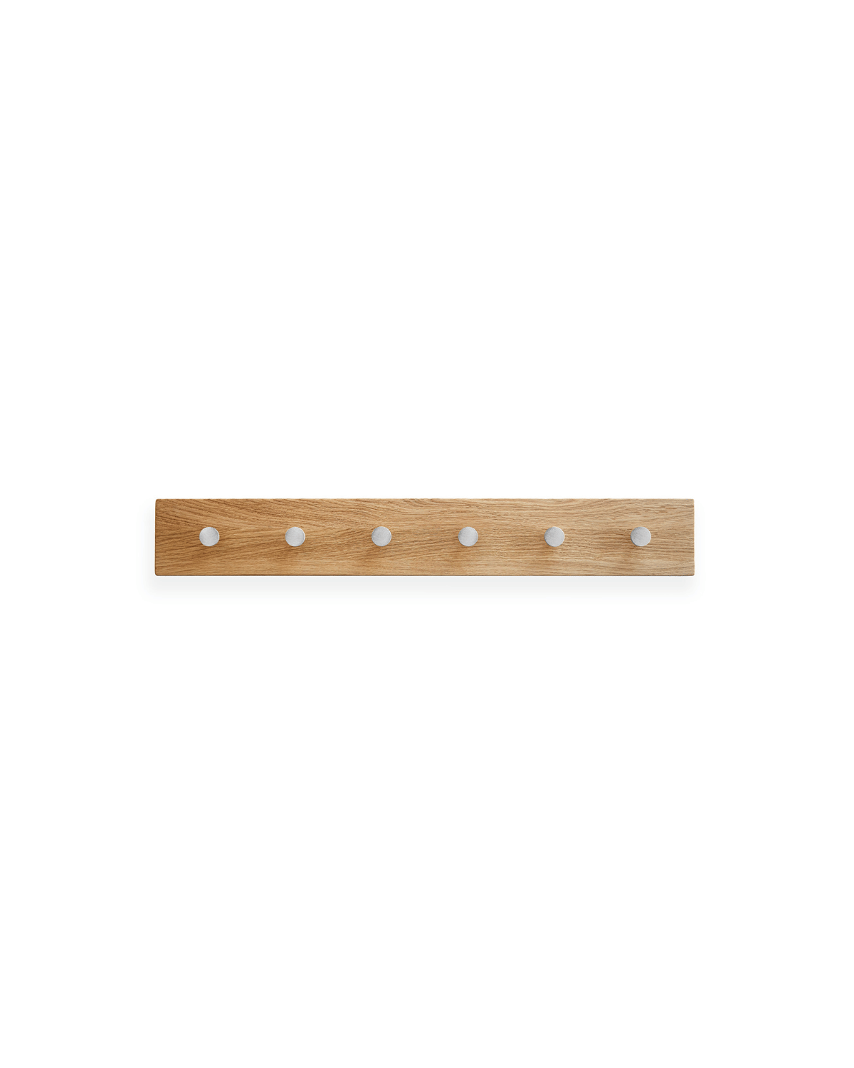 Knagerække, Oak, Stål - 70 cm