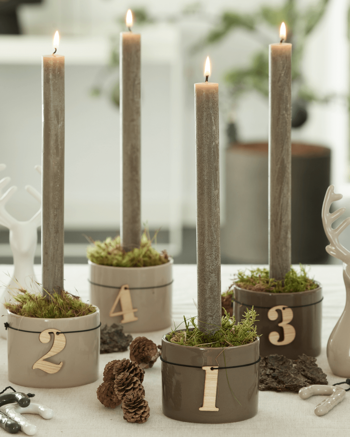 Krukke, kop, boligindretning, Omug, Sand, juledekoration, vance kitira, adventsdekoration, Oohh