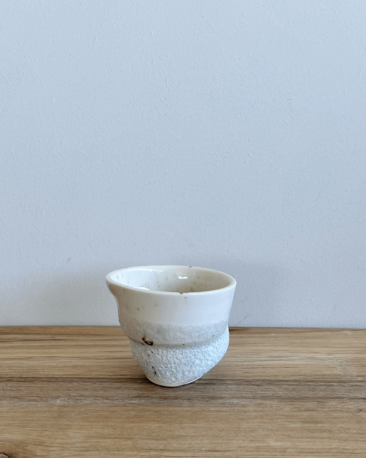 Espresso kop, siv, håndlavet, studio aarhus