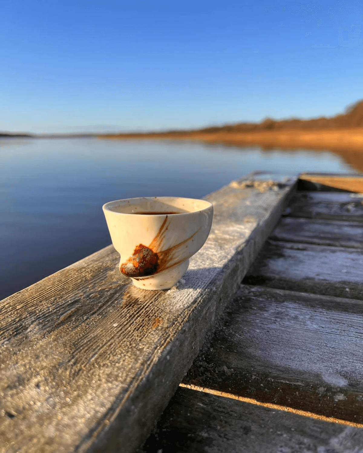 Kop, Espresso, Sort sol, håndlavet dansk keramik, Studio Aarhus