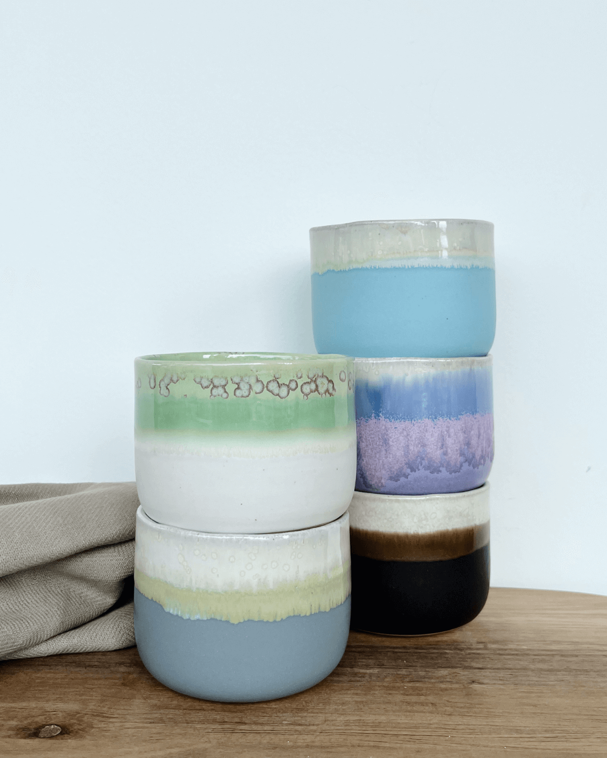 Keramik kop, Flere farver, Vårhus