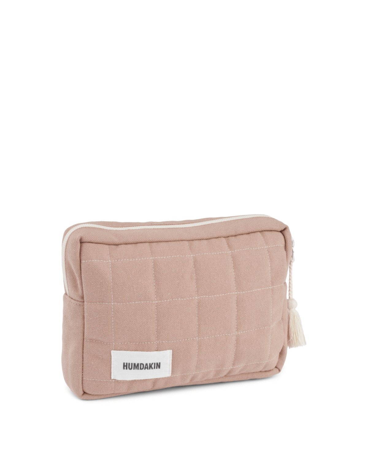 Makeuptaske, kosmetikpung, Latte, Quiltet, Humdakin