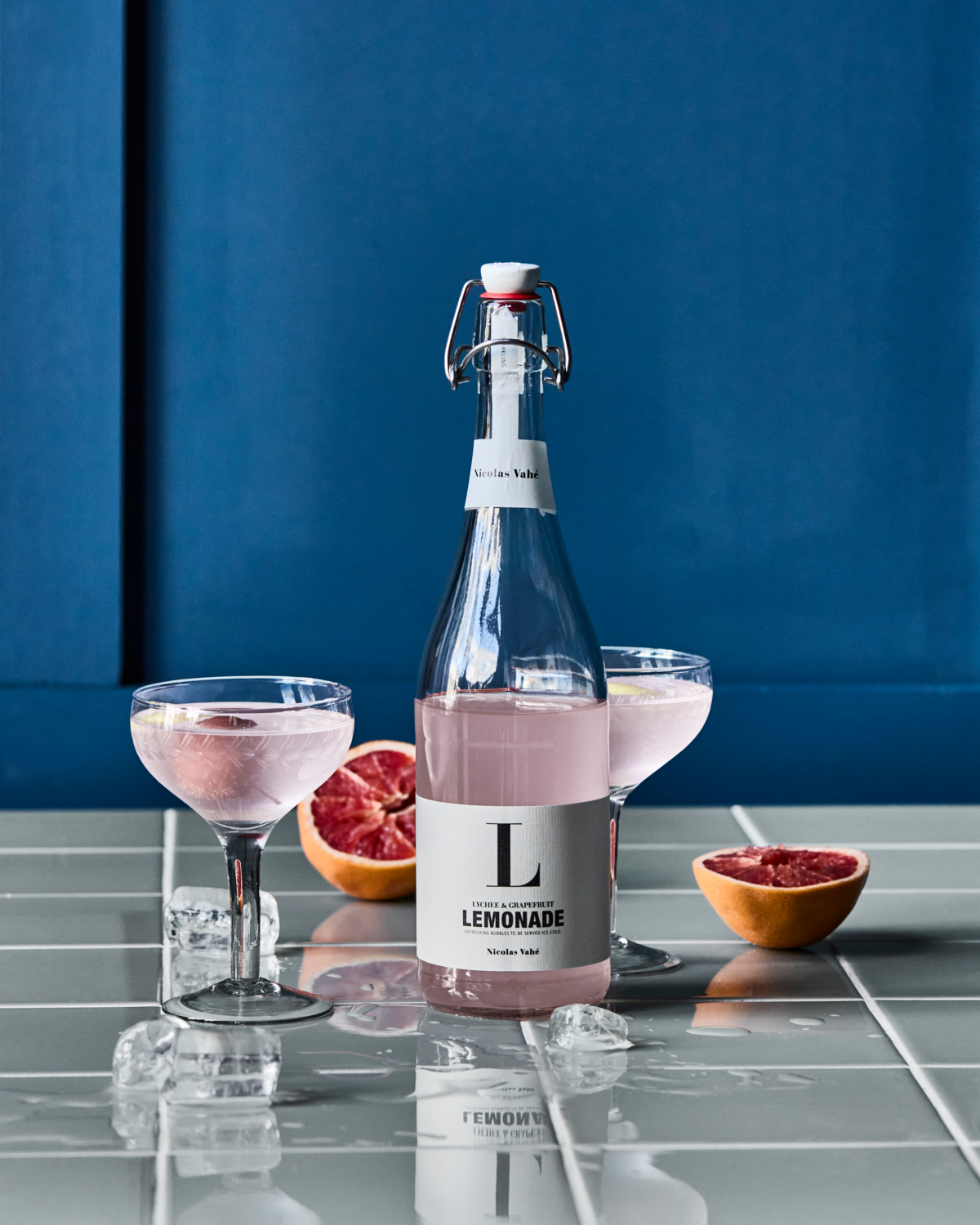 Lemonade, Litchi, grapefrugt, sodavand, pink, Nicolas Vahé