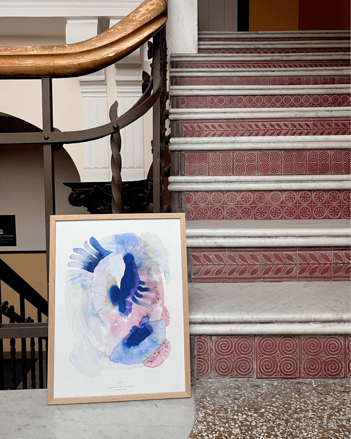 Life, kunsttryk, plakat, Anne Hvidt